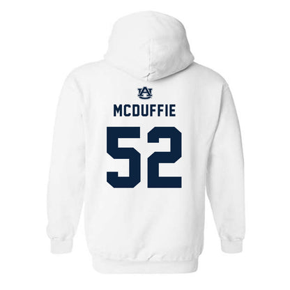 Auburn - NCAA Football : William Grier McDuffie - Replica Shersey Hooded Sweatshirt