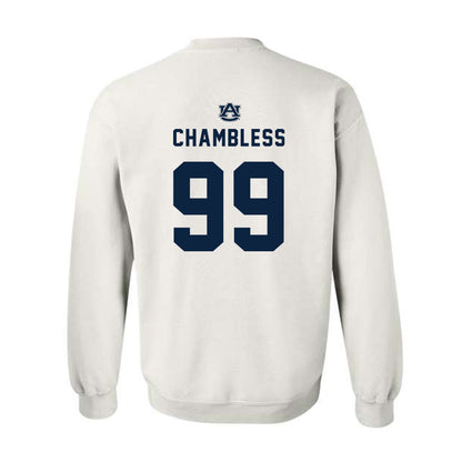 Auburn - NCAA Women's Volleyball : Greer Chambless - Replica Shersey Crewneck Sweatshirt-1