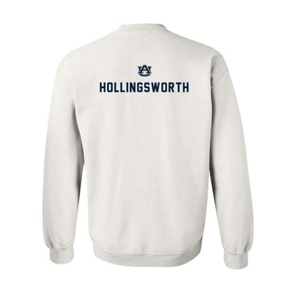 Auburn - NCAA Women's Gymnastics : Olivia Hollingsworth - Replica Shersey Crewneck Sweatshirt-1