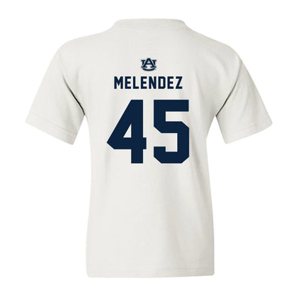 Auburn - NCAA Football : Antonio Melendez - Replica Shersey Youth T-Shirt-1