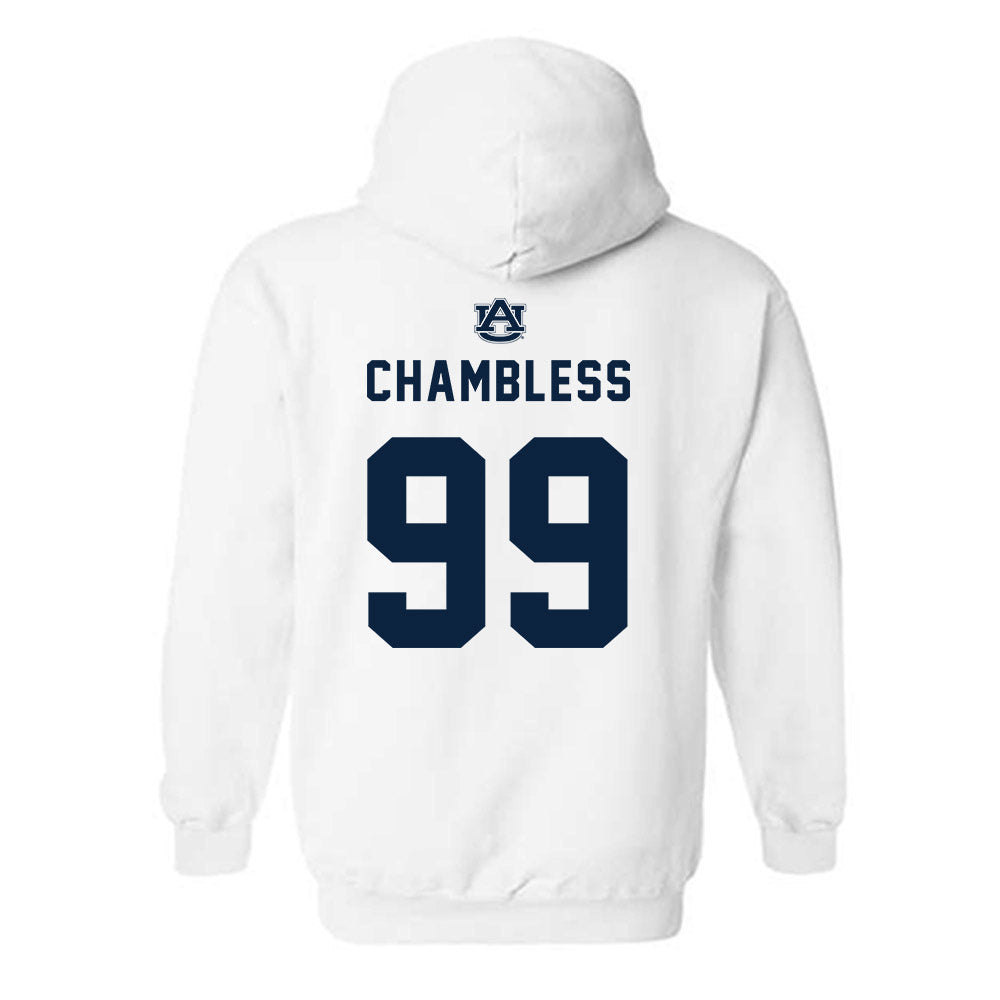 Auburn - NCAA Women's Volleyball : Greer Chambless - Replica Shersey Hooded Sweatshirt-1