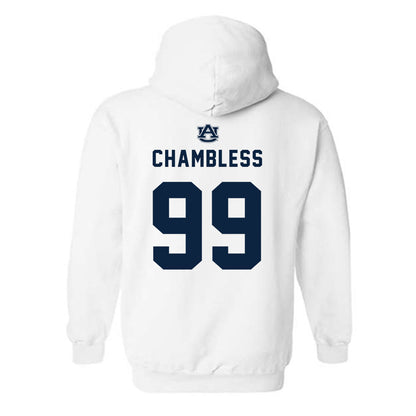 Auburn - NCAA Women's Volleyball : Greer Chambless - Replica Shersey Hooded Sweatshirt-1