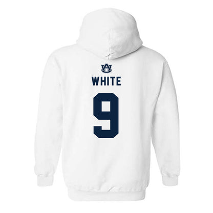 Auburn - NCAA Football : Walker White - Replica Shersey Hooded Sweatshirt