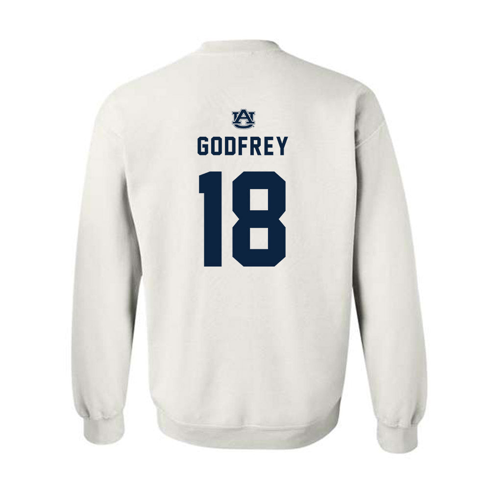 Auburn - NCAA Softball : Brit Godfrey - Replica Shersey Crewneck Sweatshirt-1
