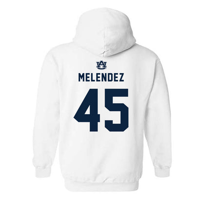 Auburn - NCAA Football : Antonio Melendez - Replica Shersey Hooded Sweatshirt-1