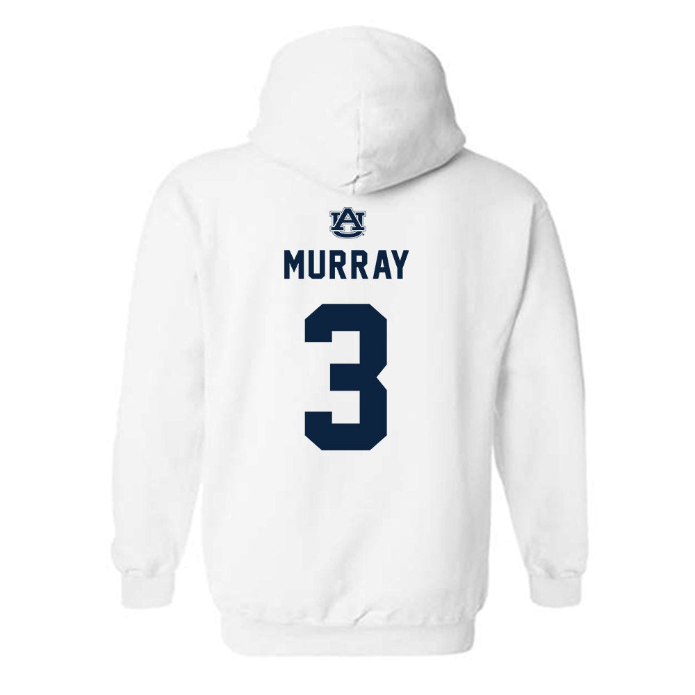 Auburn - NCAA Football : Chris Murray - Replica Shersey Hooded Sweatshirt-1