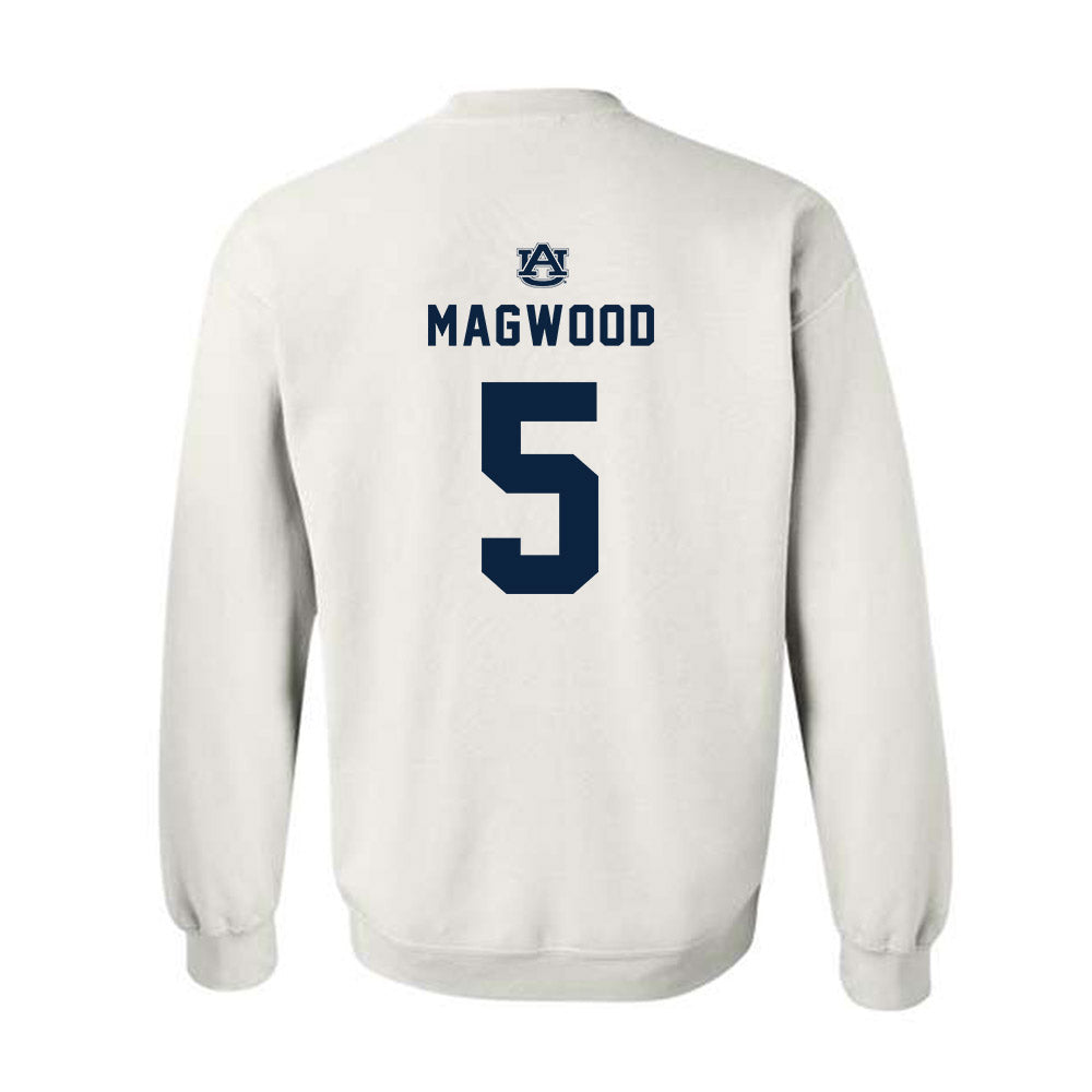 Auburn - NCAA Men's Basketball : Kaden Magwood - Replica Shersey Crewneck Sweatshirt-1