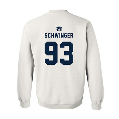 Auburn - NCAA Football : Charles Schwinger - Replica Shersey Crewneck Sweatshirt-1