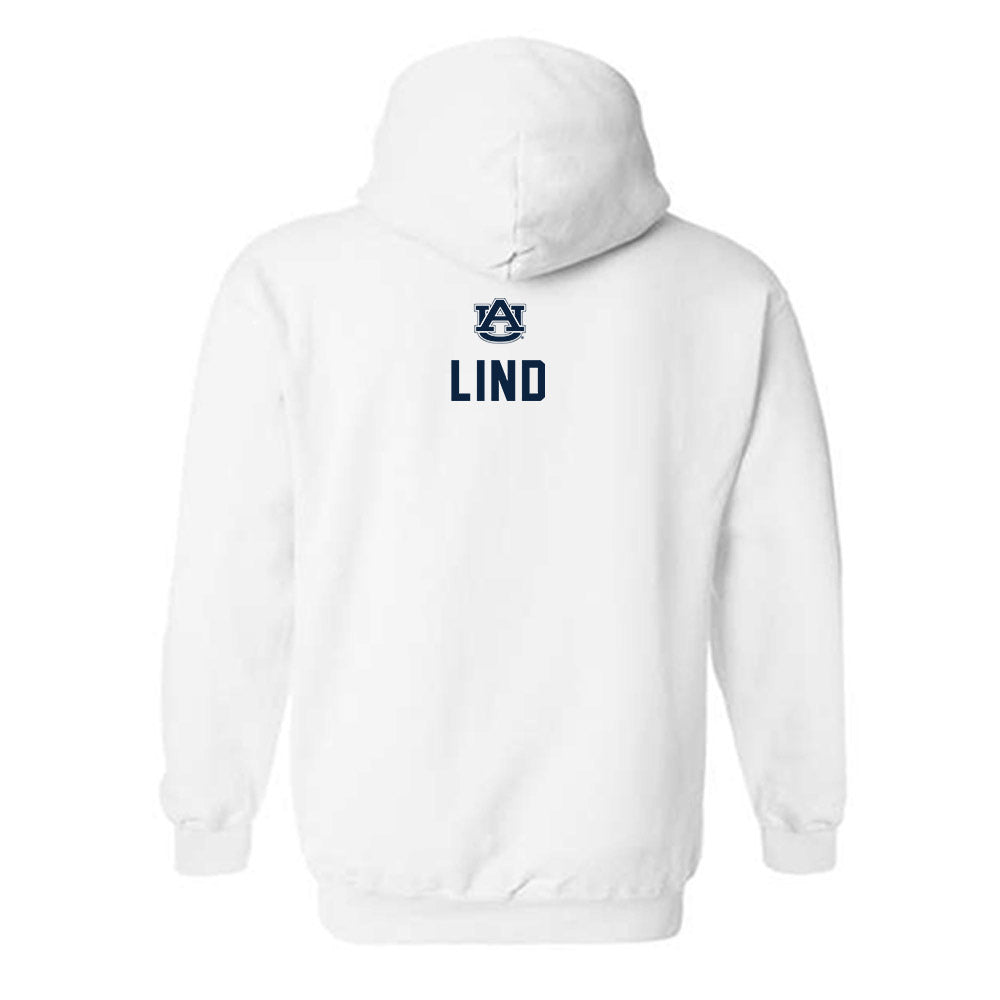 Auburn - NCAA Women's Track & Field : Alvah Lind - Replica Shersey Hooded Sweatshirt-1