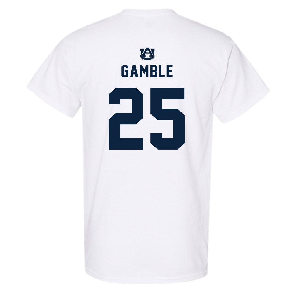 Auburn - NCAA Football : Cole Gamble - Replica Shersey T-Shirt