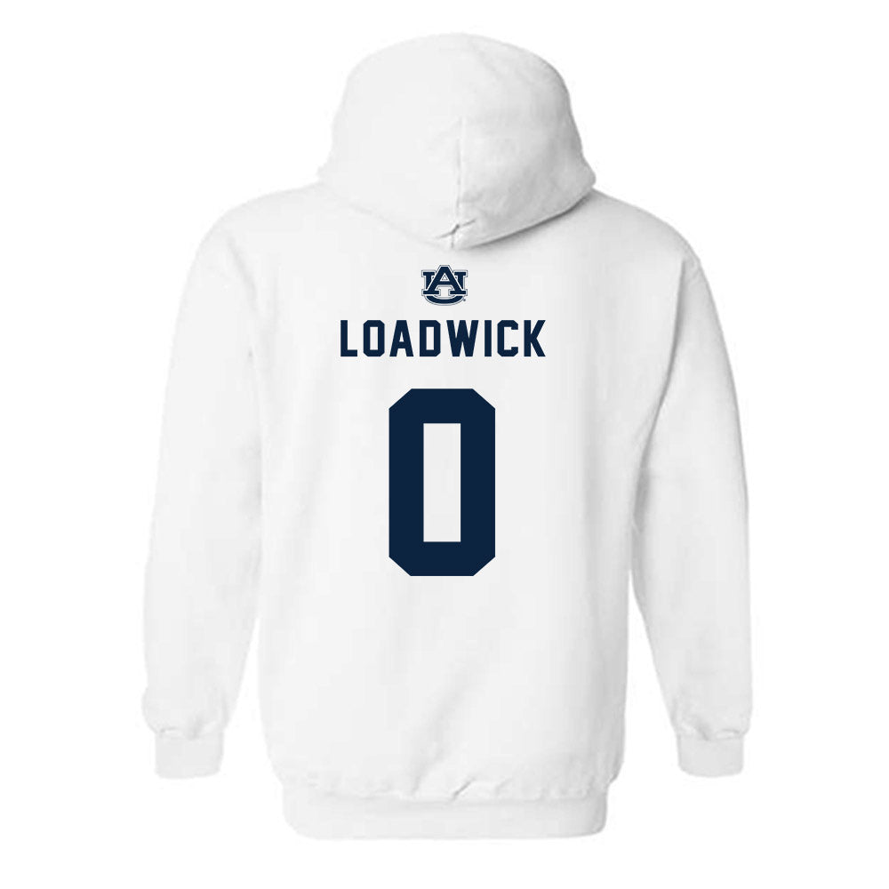 Auburn - NCAA Women's Soccer : Malia Loadwick - Replica Shersey Hooded Sweatshirt-1