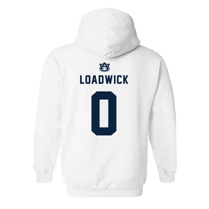 Auburn - NCAA Women's Soccer : Malia Loadwick - Replica Shersey Hooded Sweatshirt-1