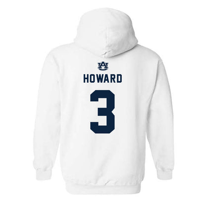 Auburn - NCAA Men's Basketball : Jahki Howard - Replica Shersey Hooded Sweatshirt