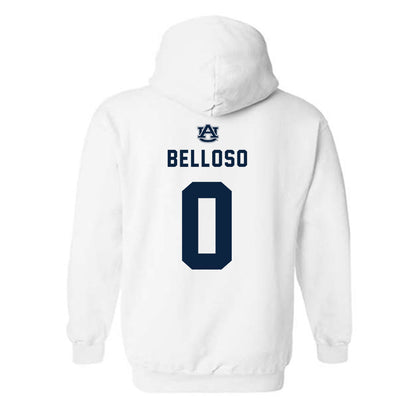 Auburn - NCAA Women's Basketball : Angena Belloso - Replica Shersey Hooded Sweatshirt-1