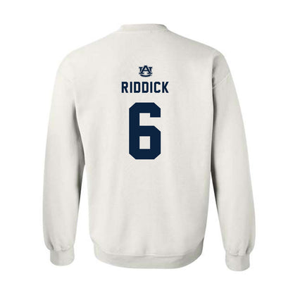 Auburn - NCAA Football : Demarcus Riddick - Replica Shersey Crewneck Sweatshirt-1