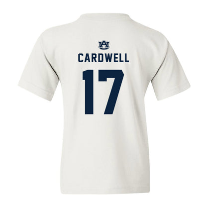 Auburn - NCAA Men's Basketball : Drake Cardwell - Replica Shersey Youth T-Shirt