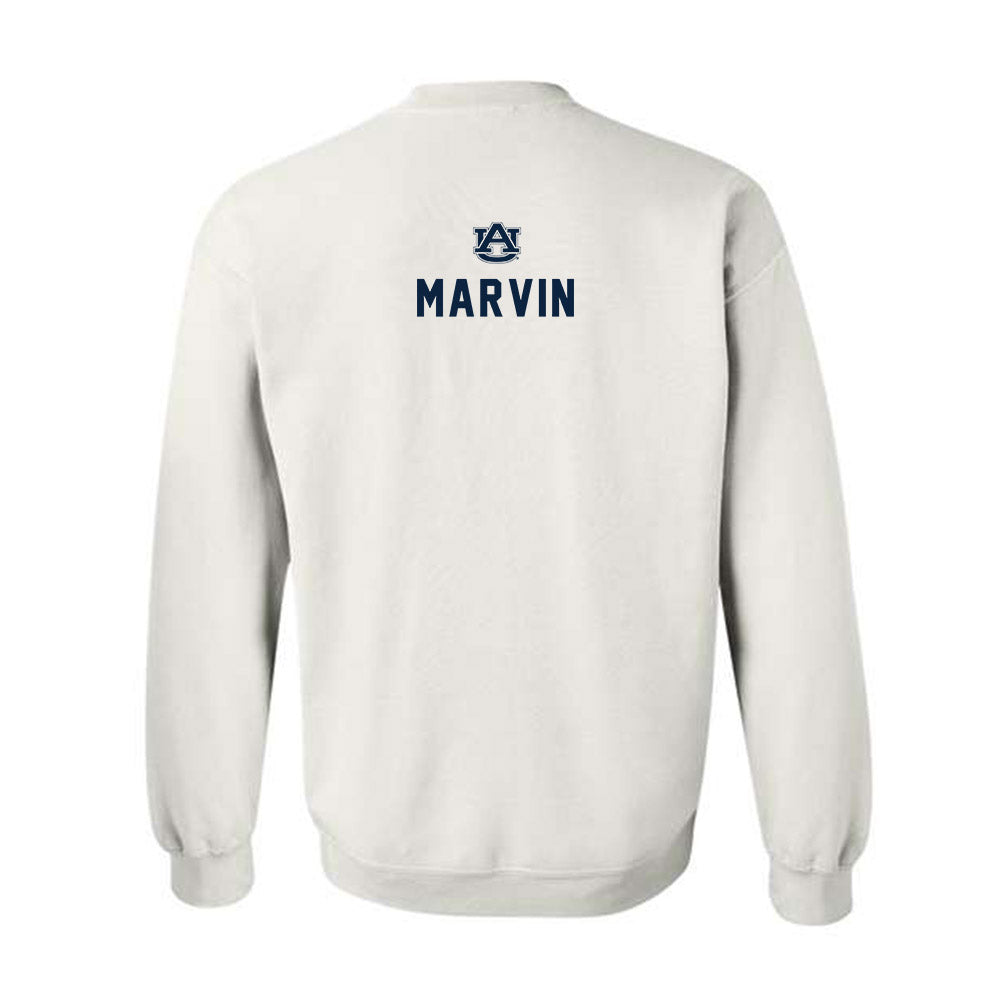 Auburn - NCAA Women's Swimming & Diving : Payton Marvin - Replica Shersey Crewneck Sweatshirt