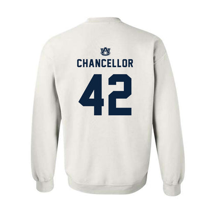 Auburn - NCAA Baseball : Abe Chancellor - Replica Shersey Crewneck Sweatshirt-1