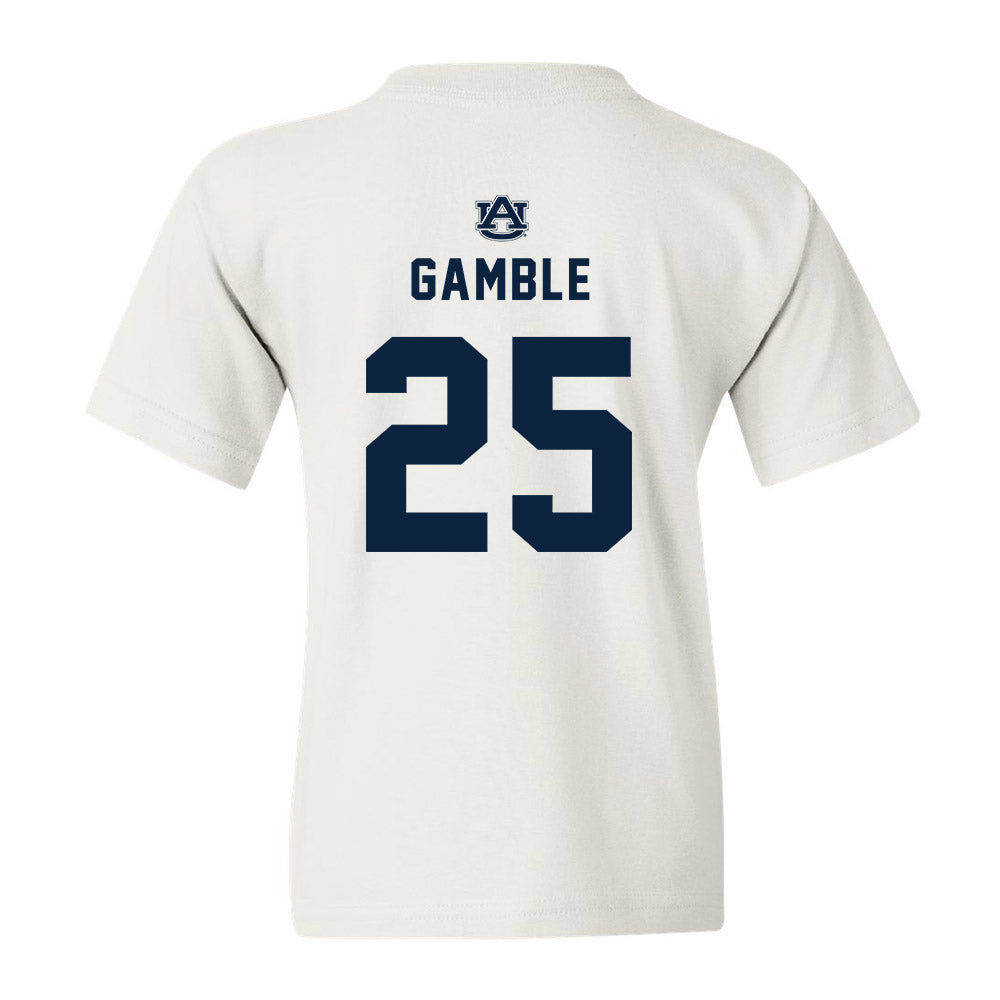 Auburn - NCAA Football : Cole Gamble - Replica Shersey Youth T-Shirt