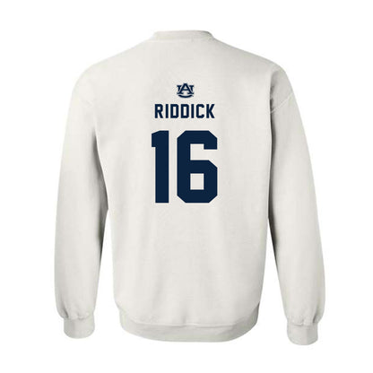 Auburn - NCAA Football : Demarcus Riddick - Replica Shersey Crewneck Sweatshirt