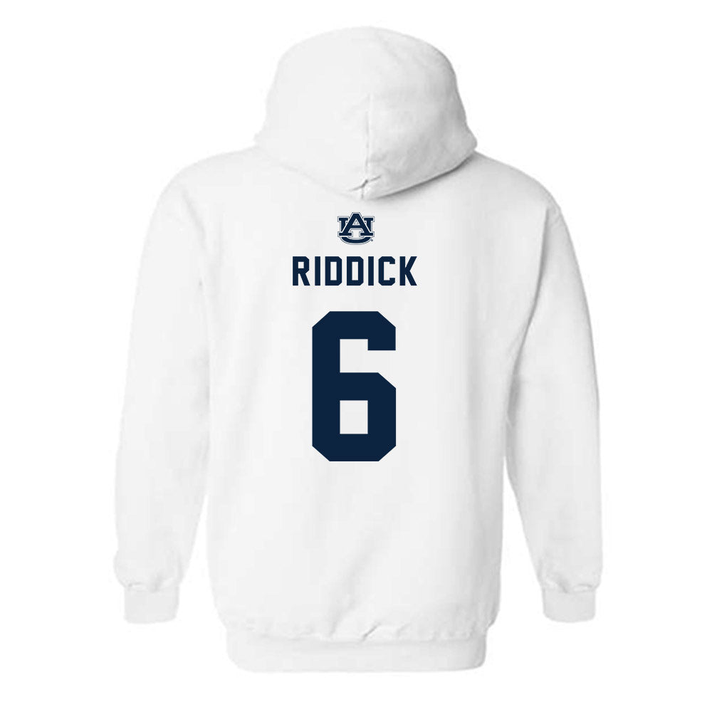 Auburn - NCAA Football : Demarcus Riddick - Replica Shersey Hooded Sweatshirt-1