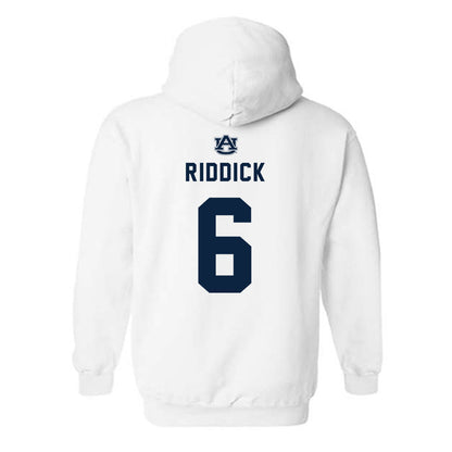 Auburn - NCAA Football : Demarcus Riddick - Replica Shersey Hooded Sweatshirt-1