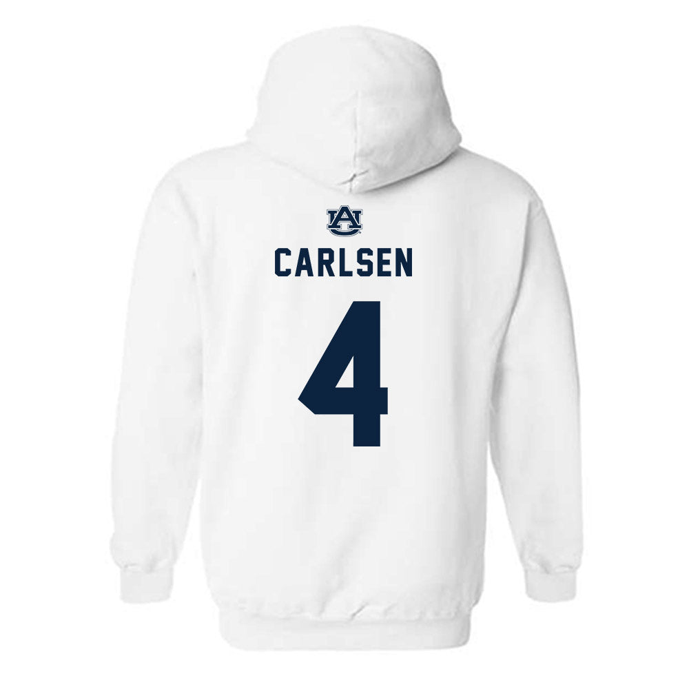 Auburn - NCAA Women's Volleyball : baileigh carlsen - Replica Shersey Hooded Sweatshirt-1