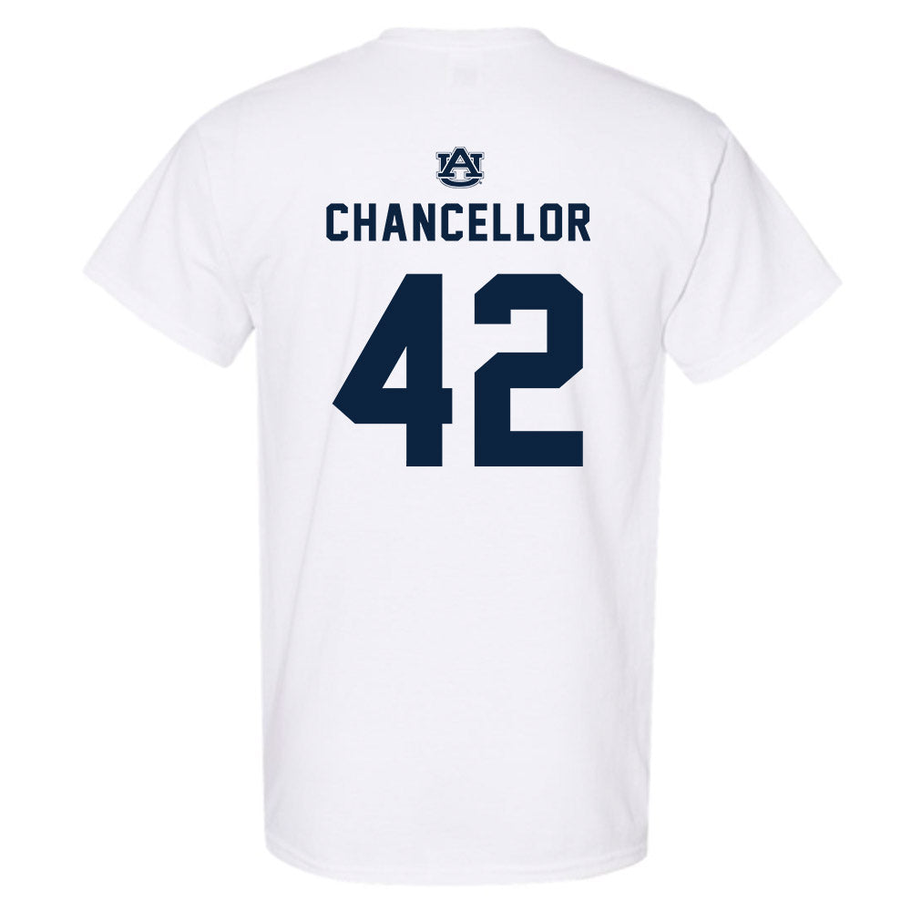 Auburn - NCAA Baseball : Abe Chancellor - Replica Shersey T-Shirt-1