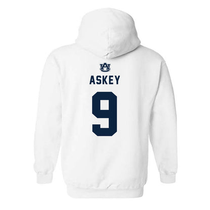 Auburn - NCAA Women's Soccer : Jessica Askey - Replica Shersey Hooded Sweatshirt