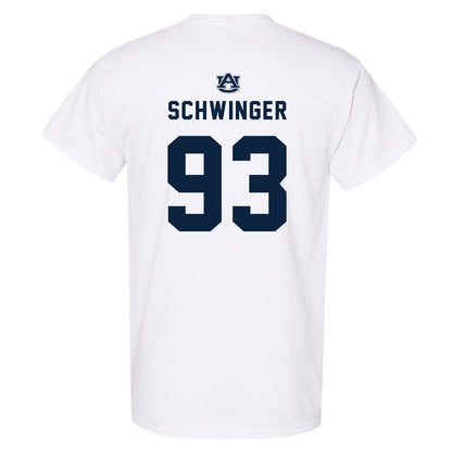 Auburn - NCAA Football : Charles Schwinger - Replica Shersey T-Shirt-1