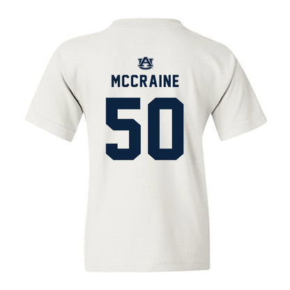 Auburn - NCAA Baseball : Brandon McCraine - Replica Shersey Youth T-Shirt-1