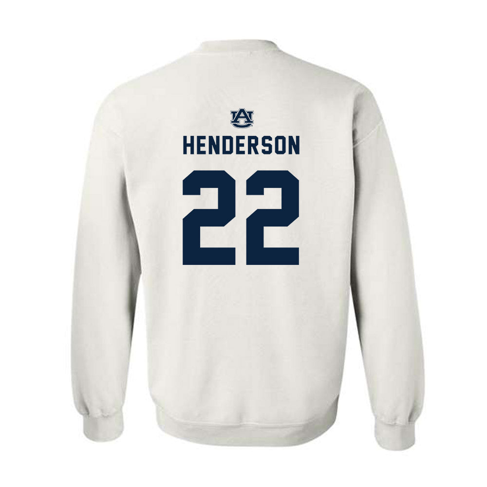 Auburn - NCAA Football : Alvin Henderson - Replica Shersey Crewneck Sweatshirt-1