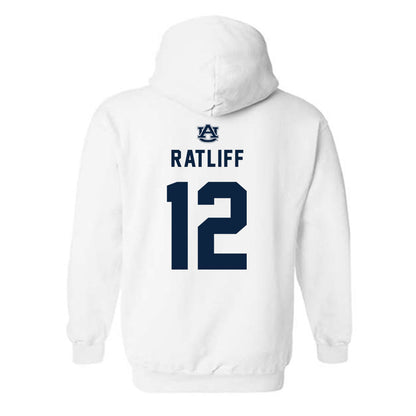 Auburn - NCAA Softball : Ava Ratliff - Replica Shersey Hooded Sweatshirt-1