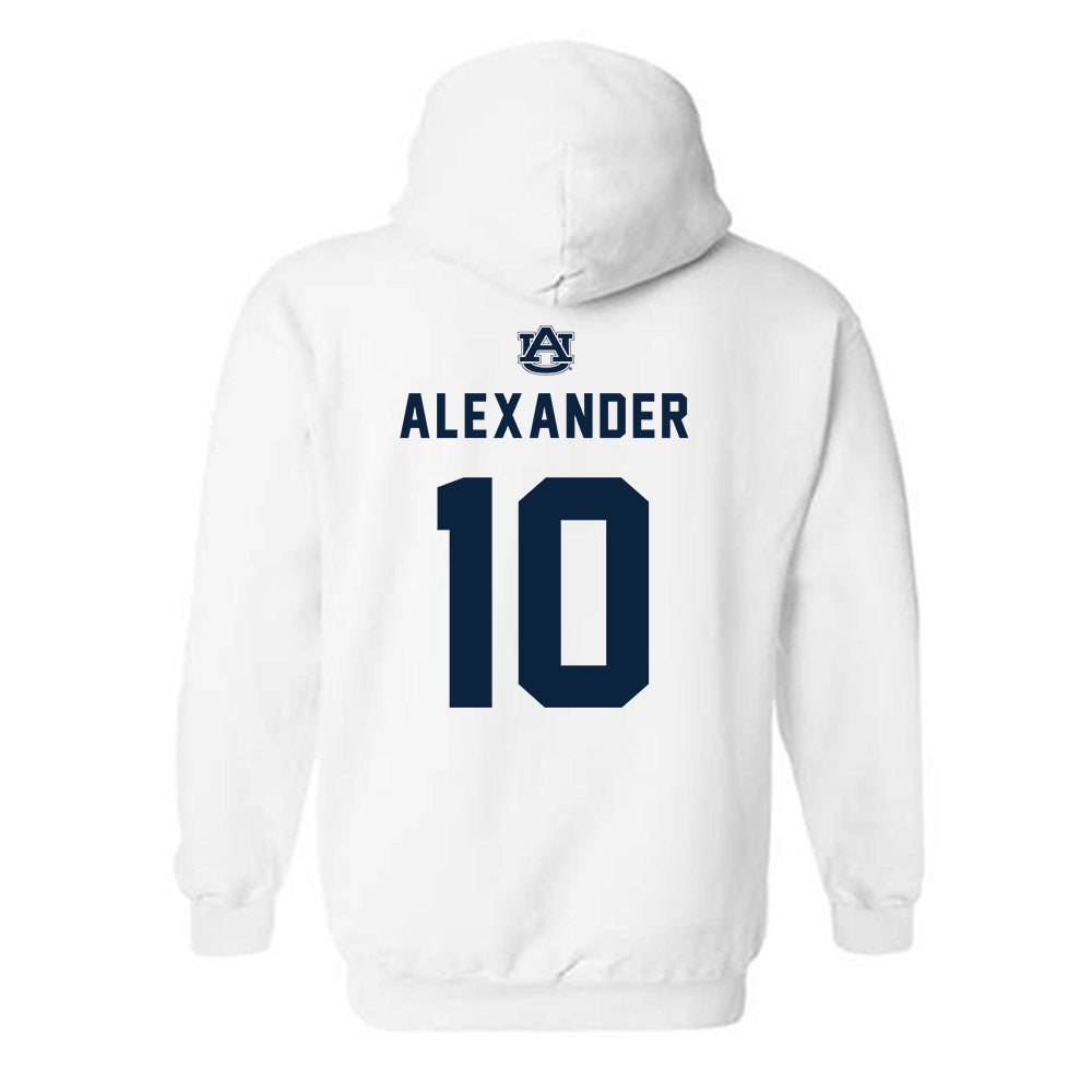 Auburn - NCAA Equestrian : Jill Alexander - Replica Shersey Hooded Sweatshirt-1