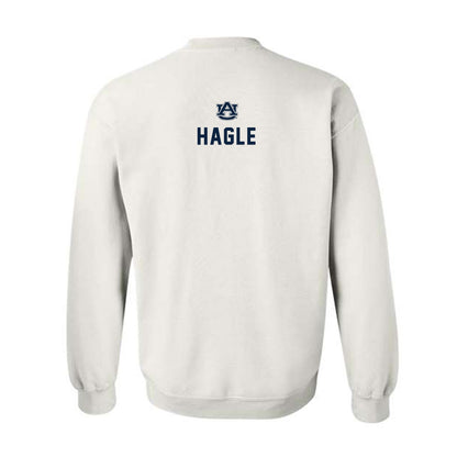 Auburn - NCAA Women's Gymnastics : Hannah Hagle - Replica Shersey Crewneck Sweatshirt-1