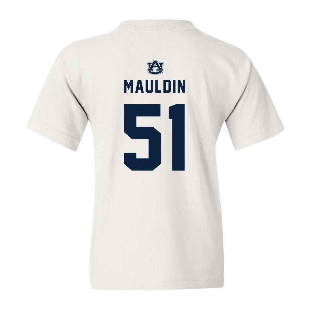 Auburn - NCAA Baseball : Ty Mauldin - Replica Shersey Youth T-Shirt