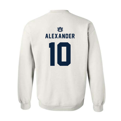 Auburn - NCAA Equestrian : Jill Alexander - Replica Shersey Crewneck Sweatshirt-1