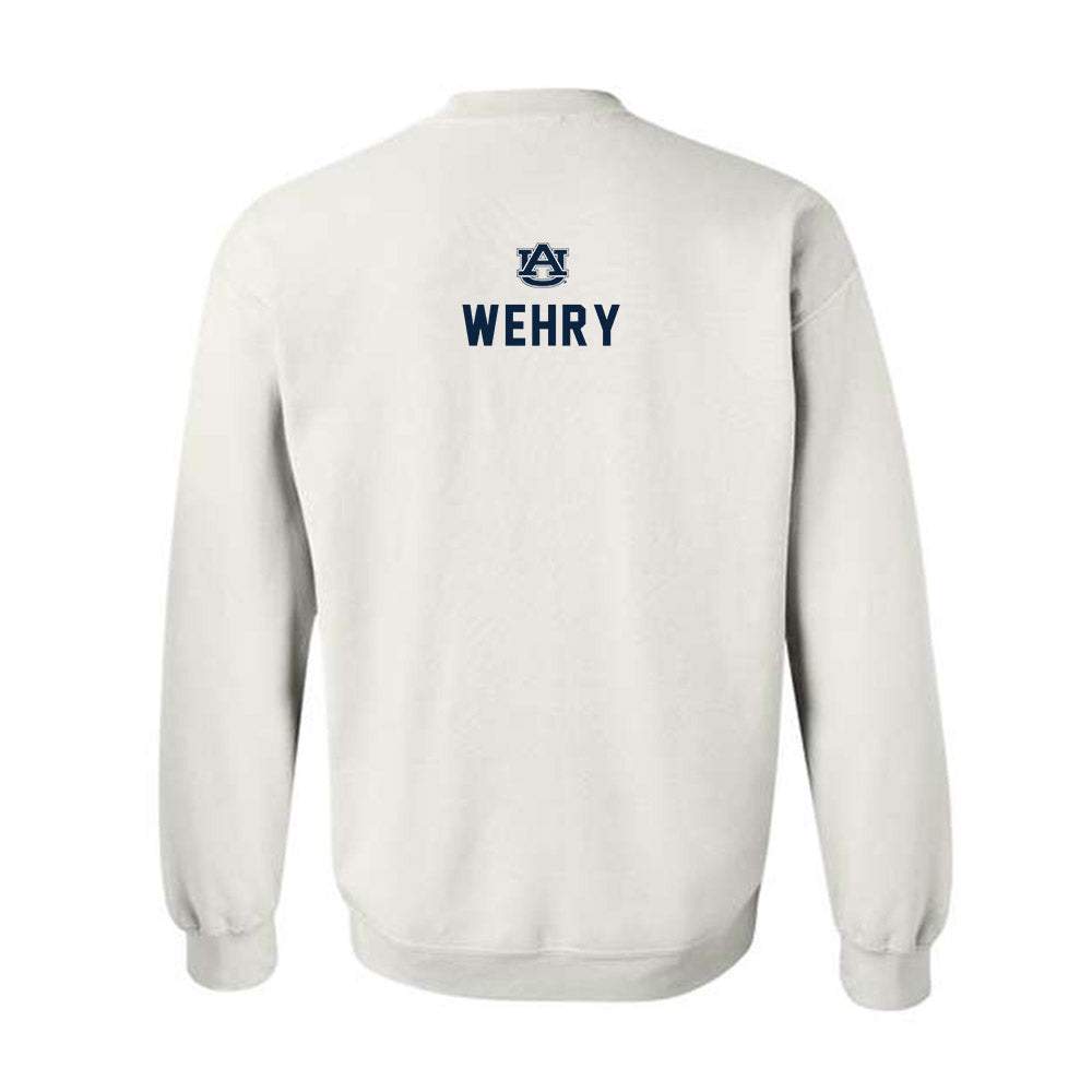 Auburn - NCAA Women's Gymnastics : Emma Wehry - Replica Shersey Crewneck Sweatshirt-1