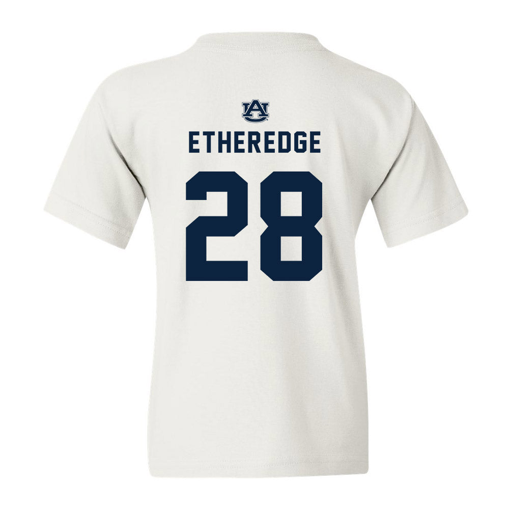 Auburn - NCAA Football : Camden Etheredge - Youth T-Shirt Replica Shersey