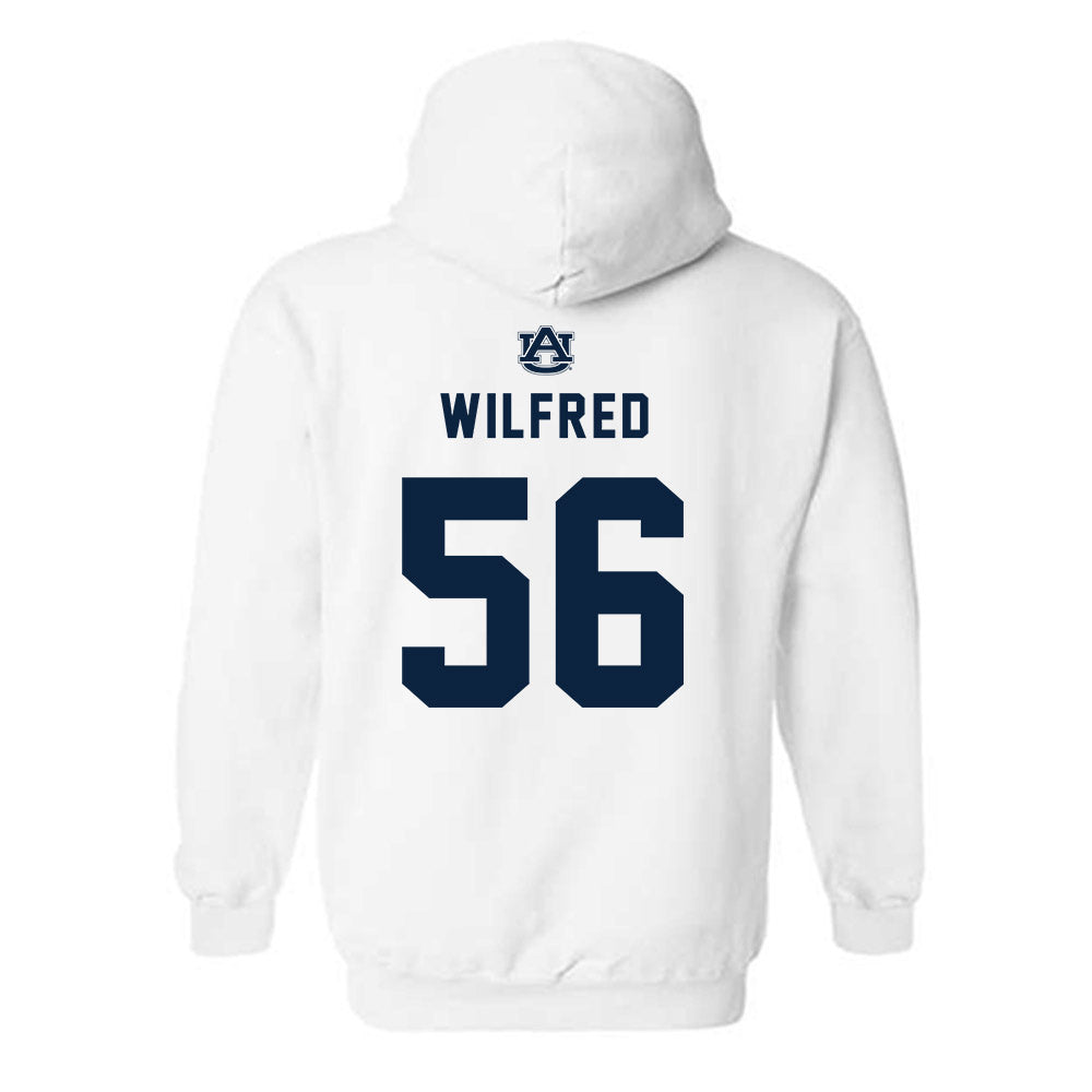 Auburn - NCAA Football : Seth Wilfred - Replica Shersey Hooded Sweatshirt-1