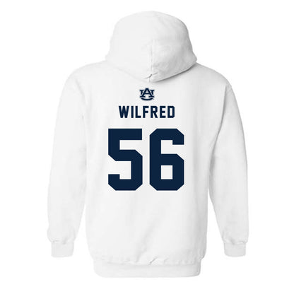 Auburn - NCAA Football : Seth Wilfred - Replica Shersey Hooded Sweatshirt-1