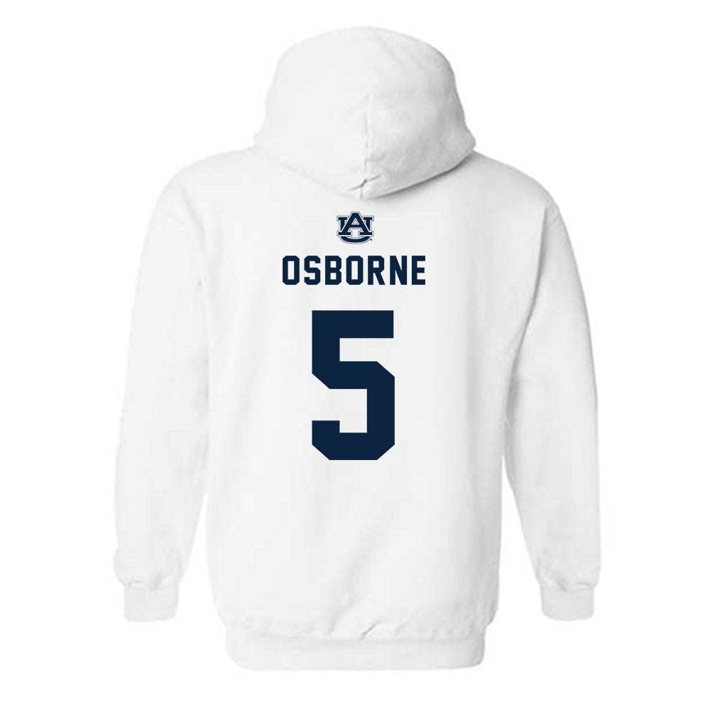 Auburn - NCAA Women's Soccer : Jessica Osborne - Replica Shersey Hooded Sweatshirt