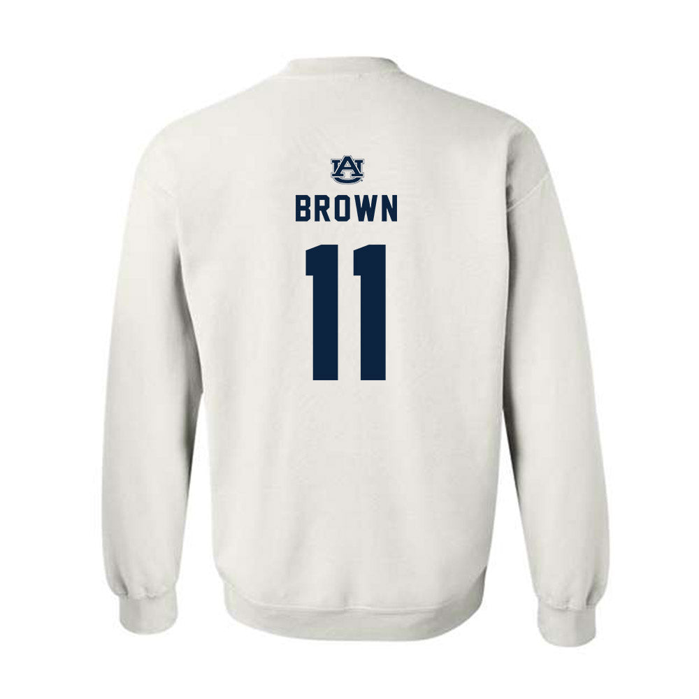 Auburn - NCAA Women's Soccer : Margey Brown - Replica Shersey Crewneck Sweatshirt-1