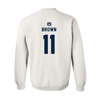 Auburn - NCAA Women's Soccer : Margey Brown - Replica Shersey Crewneck Sweatshirt-1