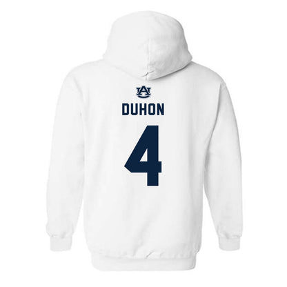 Auburn - NCAA Women's Basketball : Kaitlyn Duhon - Replica Shersey Hooded Sweatshirt