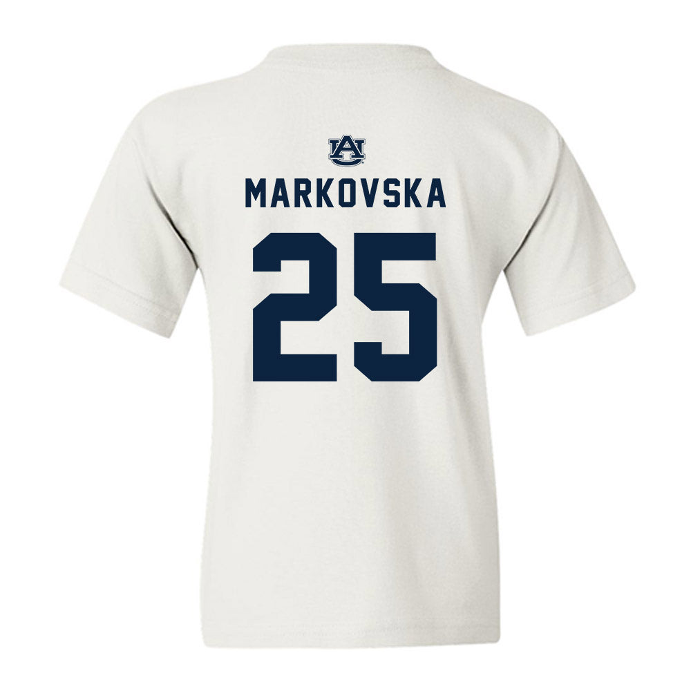 Auburn - NCAA Women's Volleyball : Lizzy Markovska - Replica Shersey Youth T-Shirt-1