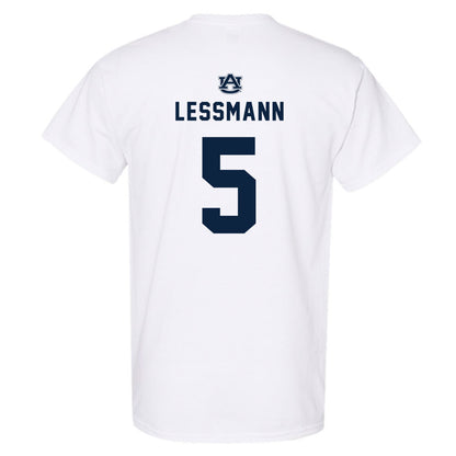 Auburn - NCAA Softball : georgia lessmann - Replica Shersey T-Shirt-1