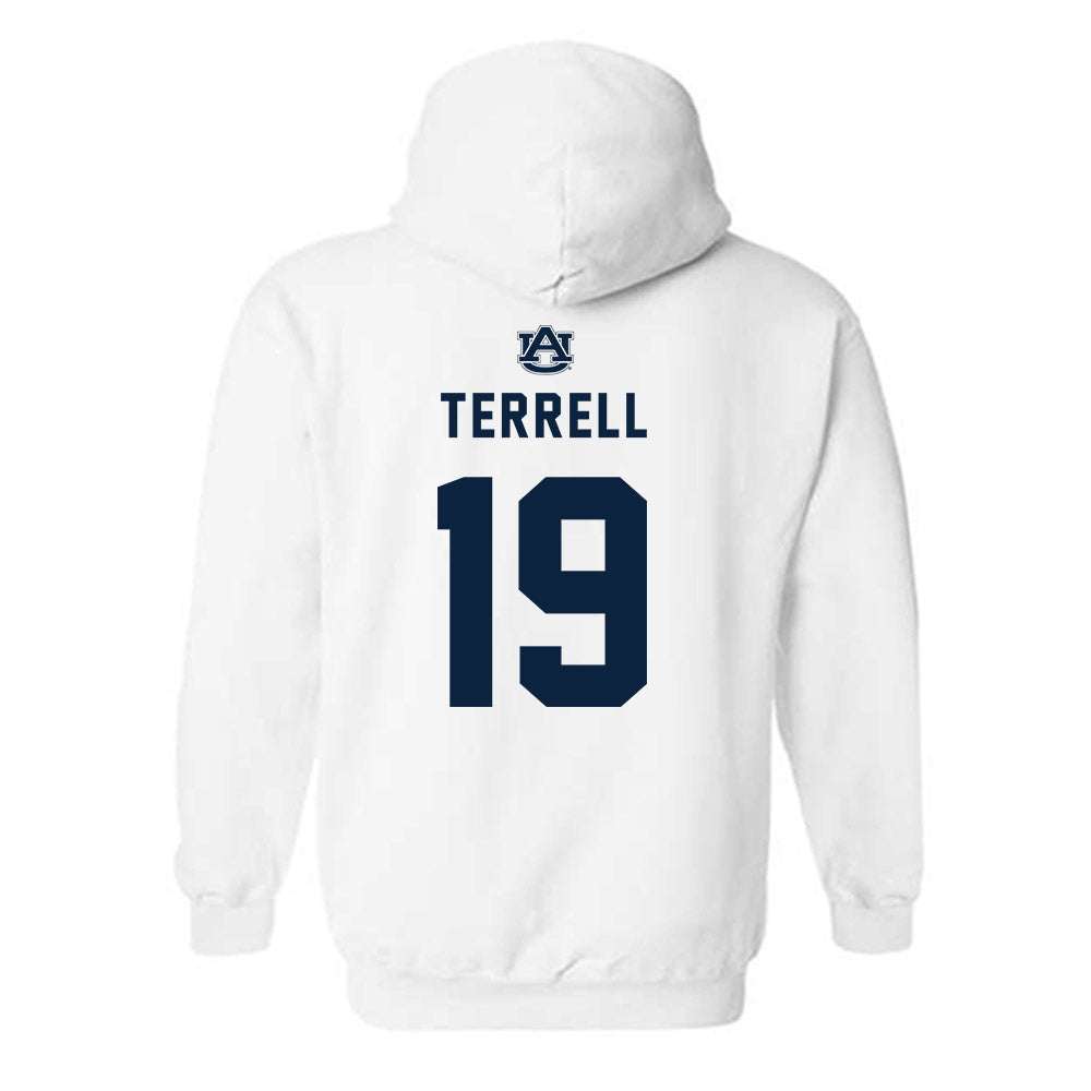 Auburn - NCAA Baseball : Bub Terrell - Replica Shersey Hooded Sweatshirt-1
