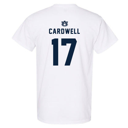 Auburn - NCAA Men's Basketball : Drake Cardwell - Replica Shersey T-Shirt