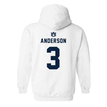 Auburn - NCAA Women's Volleyball : Akasha Anderson - Replica Shersey Hooded Sweatshirt